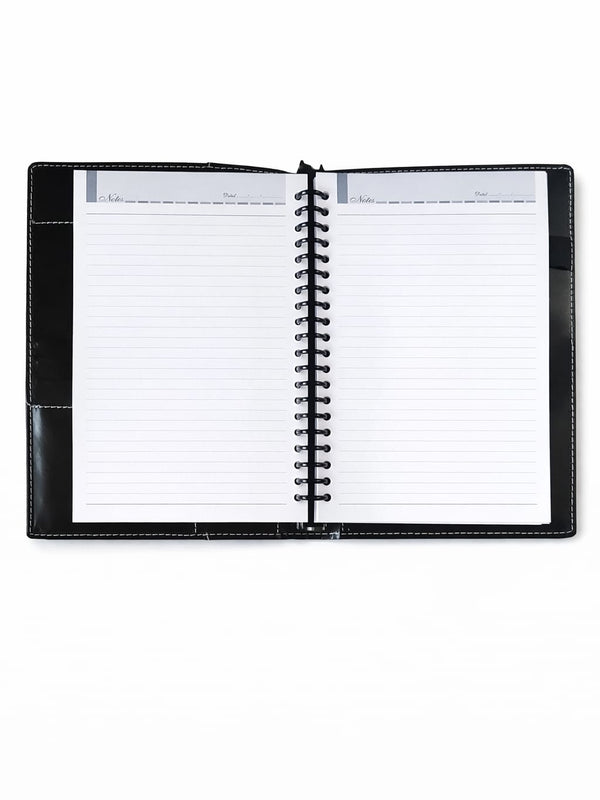 Black Prime Executive Organiser with Ring Binder