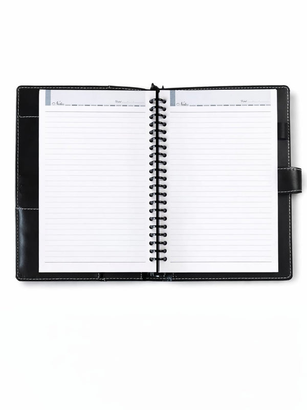 Black Prime Executive Organiser with Ring Binder