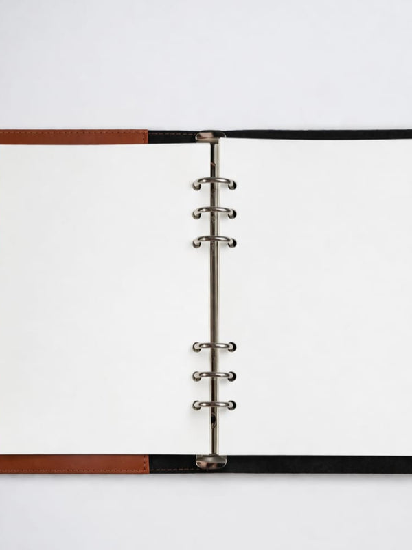 Tan Prime Executive Organiser with Ring Binder
