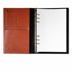 Tan Prime Executive Organiser with Ring Binder