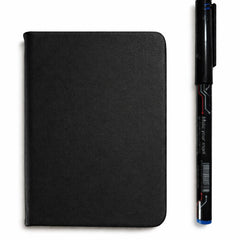 A7 Black Mini Pocket Diary with Pen