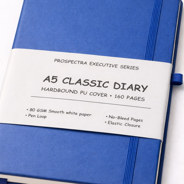 Blue Executive Diary Series For Professional And Students