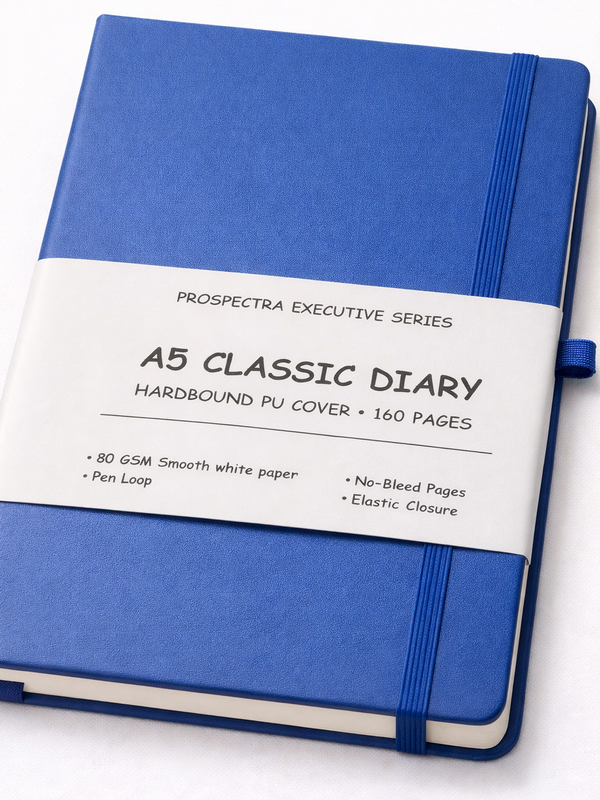 Blue Executive Diary Series For Professional And Students
