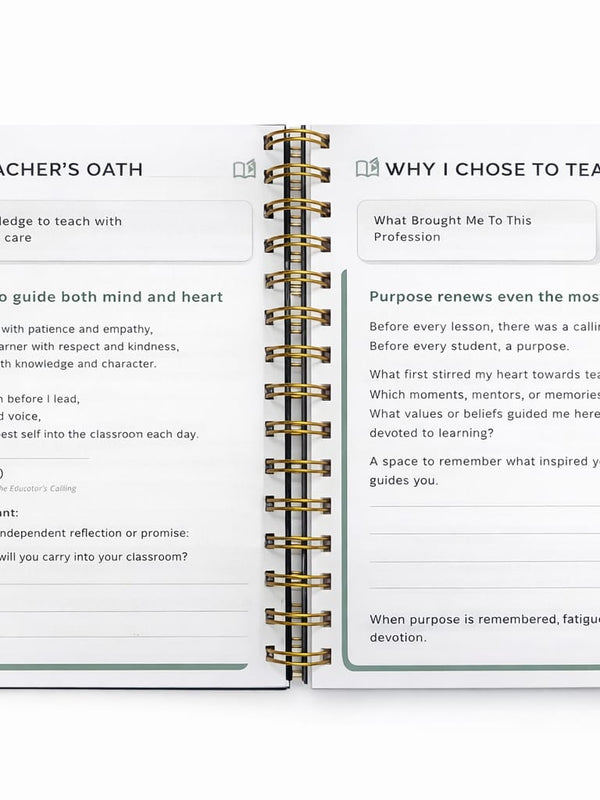Green Teachers Dairy For Professional And Students