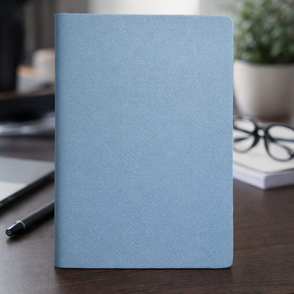 Blue Daily Diary & Notebook For Professional And Students