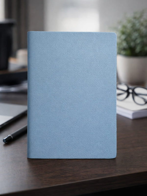 Blue Daily Diary & Notebook For Professional And Students