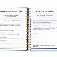 Blue Entrepreneurs Dairy For Professional And Students