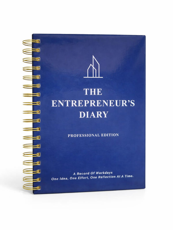 Blue Entrepreneurs Dairy For Professional And Students