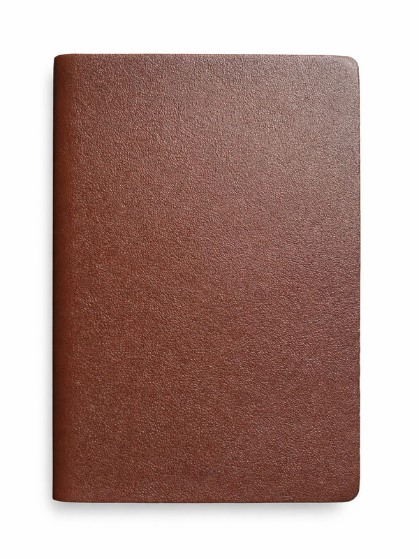 Tan Daily Diary & Notebook For Professional And Students