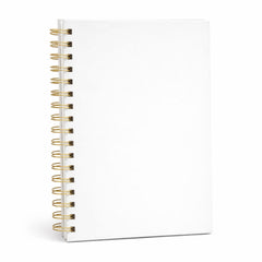 White Wiro Bound Diary for Professionals & Students