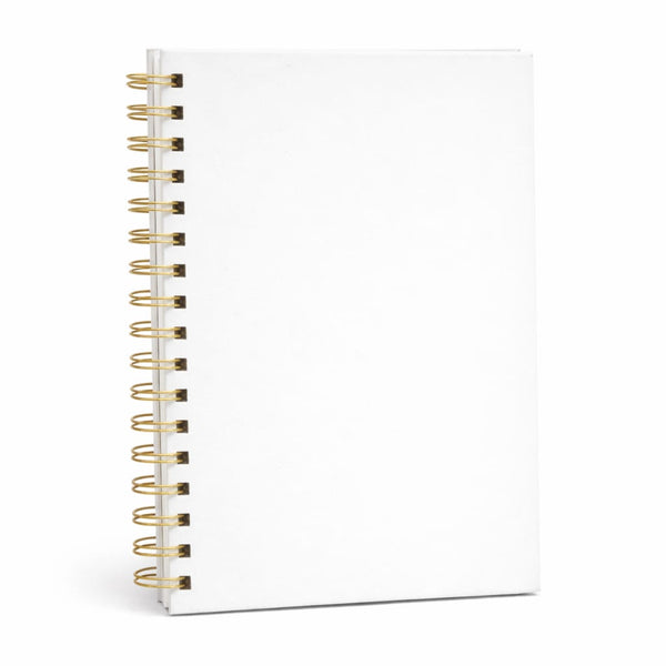 White Wiro Bound Diary for Professionals & Students