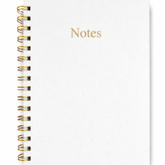 White Wiro Bound Diary for Professionals & Students