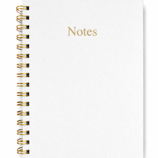 White Wiro Bound Diary for Professionals & Students