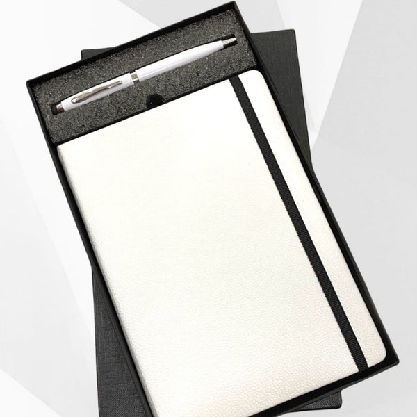 White Daily Gift Set For Professional And Students