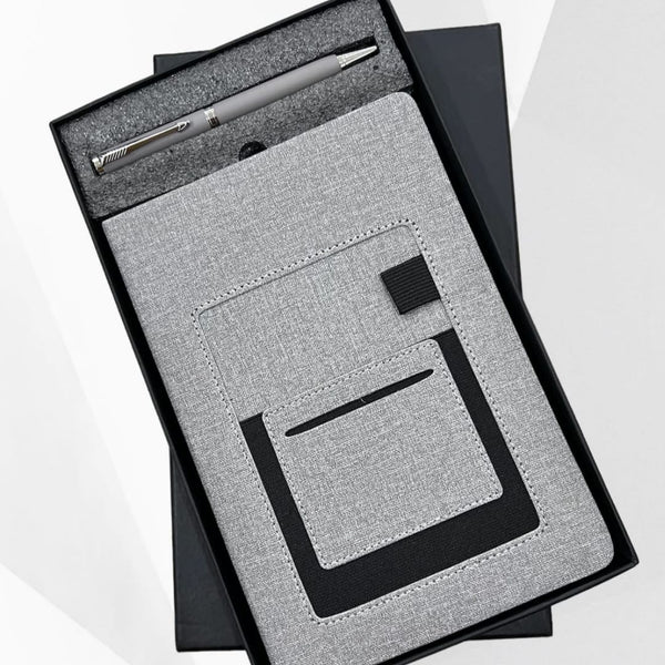 Grey Premium Gift Set For Professional And Students