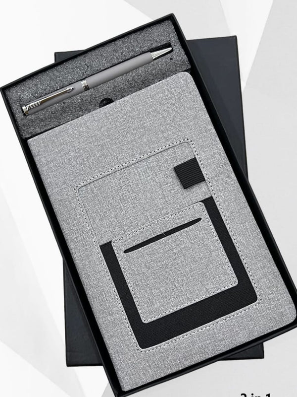 Grey Premium Gift Set For Professional And Students
