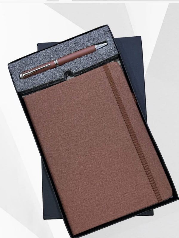 Brown Premium Gift Set For Professional And Students