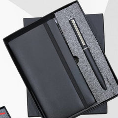 Black Premium Gift Set (Pen & diary) For Professional And Students