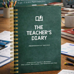 Green Teachers Dairy For Professional And Students