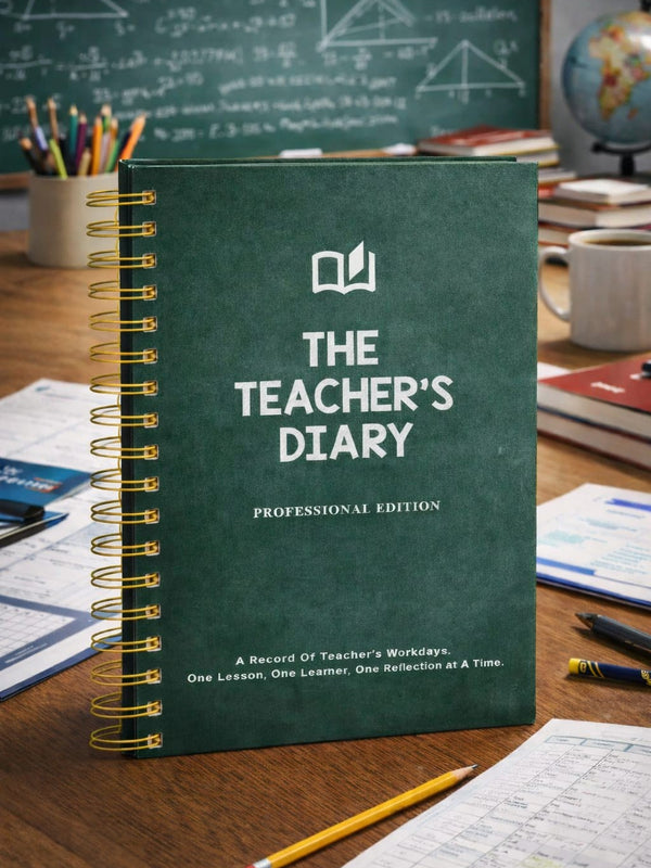 Green Teachers Dairy For Professional And Students