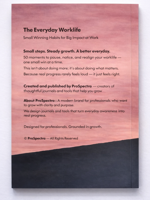 Pink And Black The Everyday Worklife Guided Journal Dairy For Professional And Students