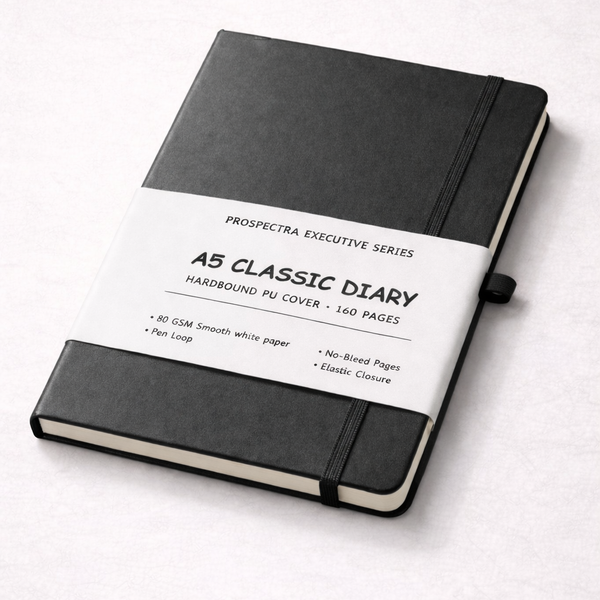 Black Executive Diary Series For Professional And Students