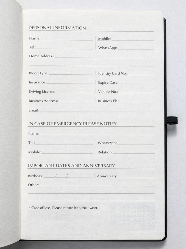 Black Executive Diary Series For Professional And Students