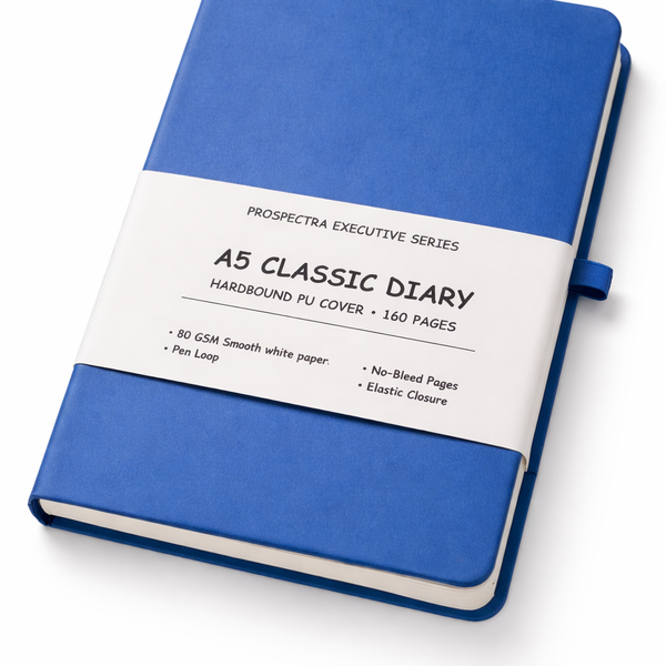 Blue Executive Diary Series For Professional And Students