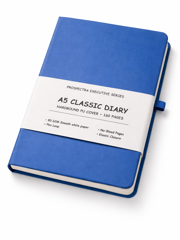 Blue Executive Diary Series For Professional And Students