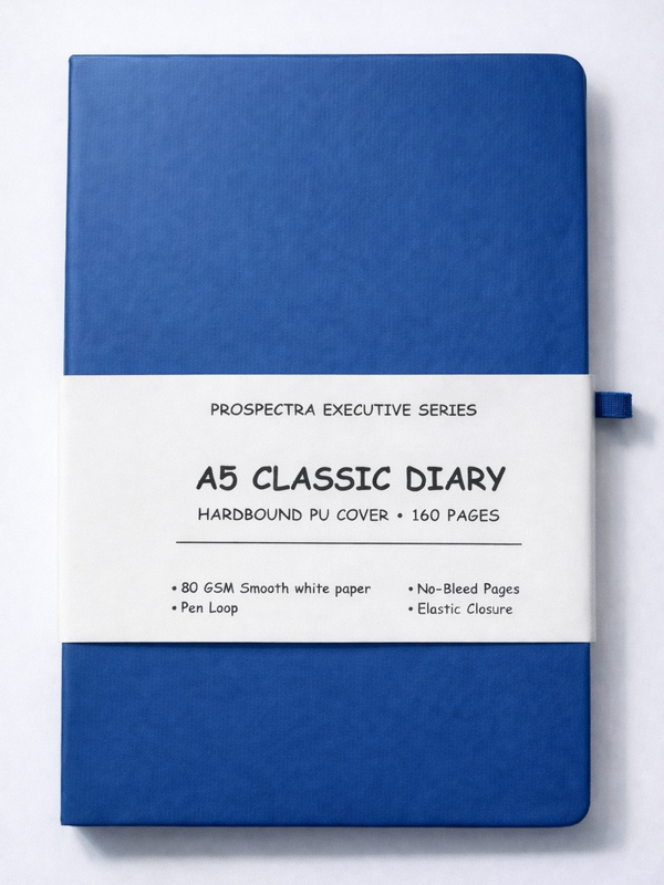Blue Executive Diary Series For Professional And Students