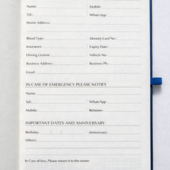 Blue Executive Diary Series For Professional And Students