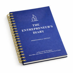 Blue Entrepreneurs Dairy For Professional And Students