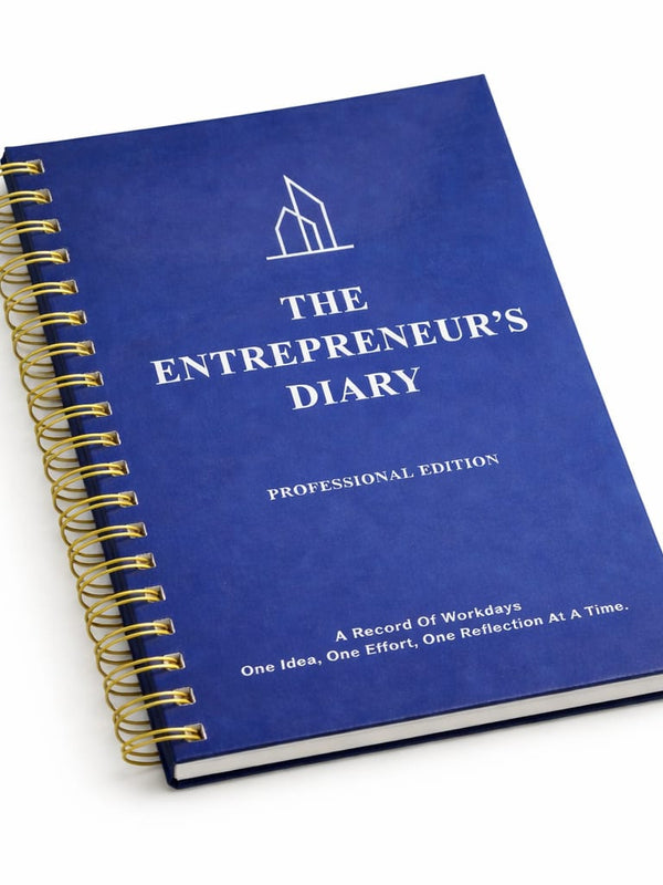 Blue Entrepreneurs Dairy For Professional And Students
