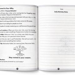 Pink And Black The Everyday Worklife Guided Journal Dairy For Professional And Students
