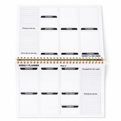Purple Weekly Planner For Professional And Students