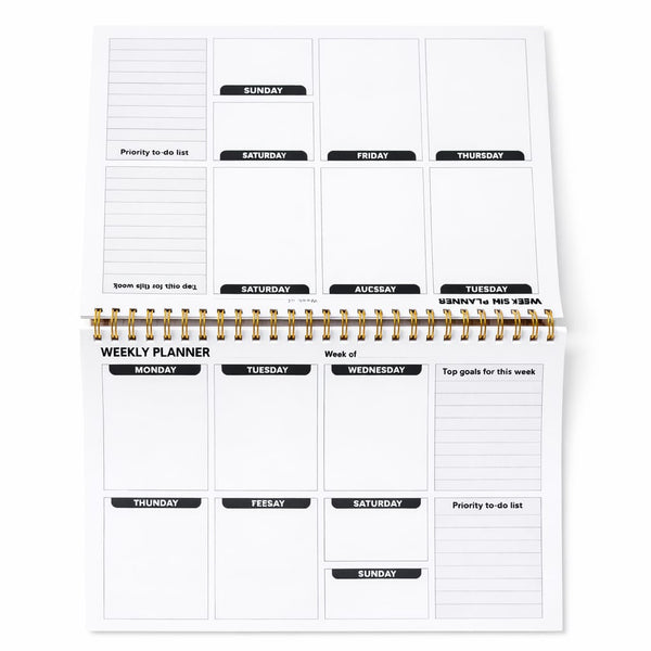 Purple Weekly Planner For Professional And Students