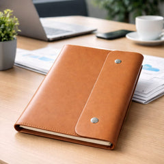 Tan Prime Executive Organiser with Ring Binder