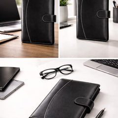 Black Prime Executive Organiser with Ring Binder