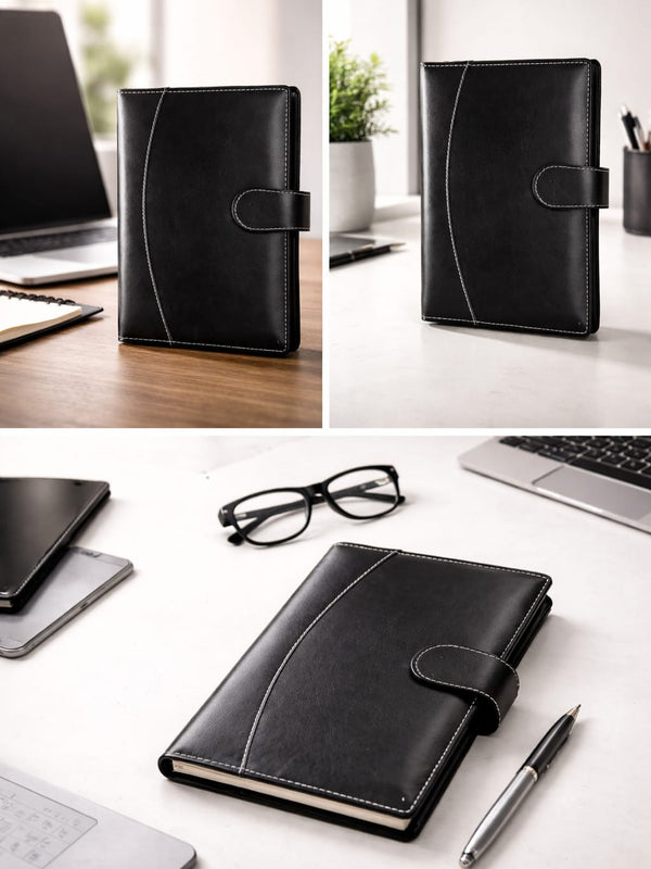 Black Prime Executive Organiser with Ring Binder