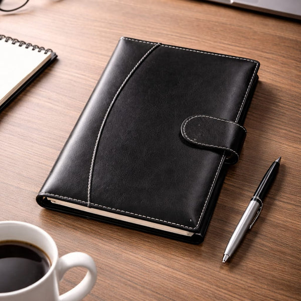 Black Prime Executive Organiser with Ring Binder