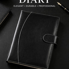 Black Prime Executive Organiser with Ring Binder