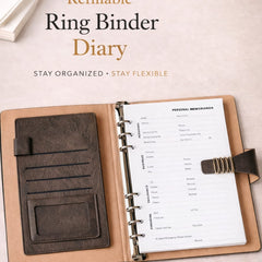 Aura Executive Diary (with Ring binder)