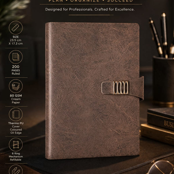 Aura Executive Diary (with Ring binder)