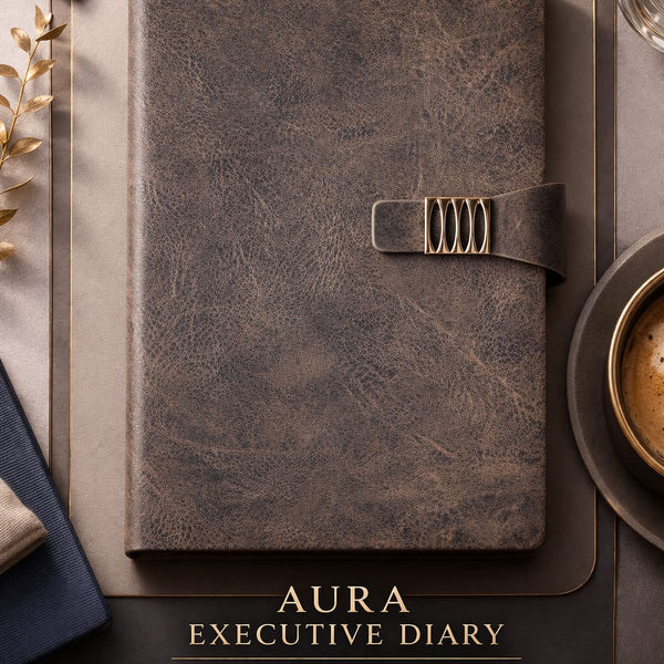 Aura Executive Diary (with Ring binder)